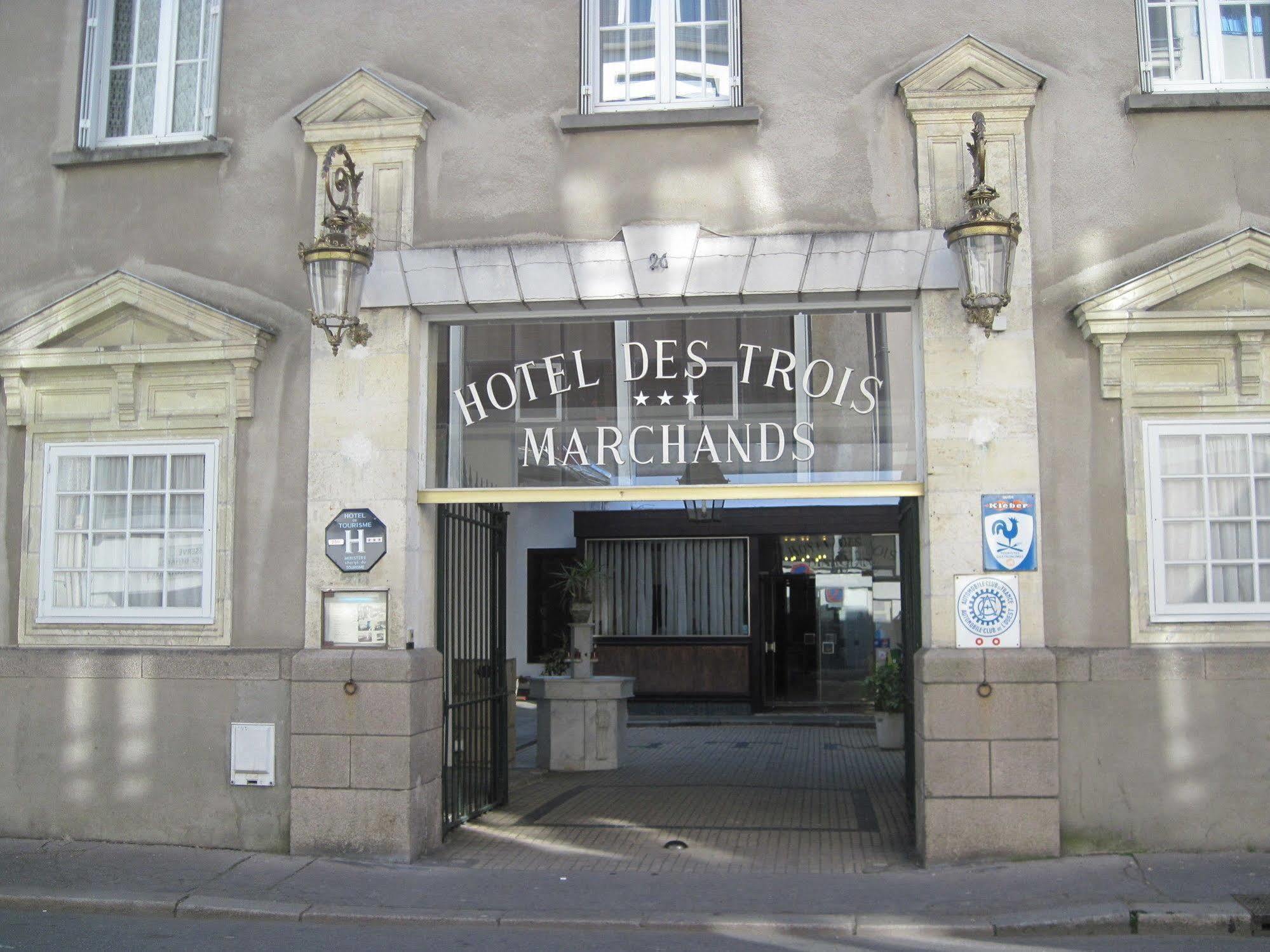 Hotel Des 3 Marchands Nantes Buitenkant foto